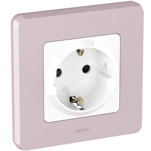 Розетка 1-м СП Inspiria 16А IP20 250В 2P+E защ. шторки немецк. стандарт механизм бел. Leg 673730 Розетка 1-м СП Inspiria 16А IP20 250В 2P+E защ. шторки немецк. стандарт механизм бел. Leg 673730